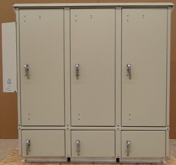 Triple Bay Outdoor Enclosure Triple Bay Outdoor Enclosure