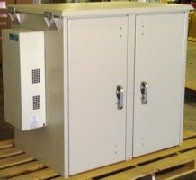 Outdoor Double Racking Enclosure