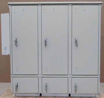Triple Bay Outdoor Enclosures Triple Bay Outdoor Enclosures